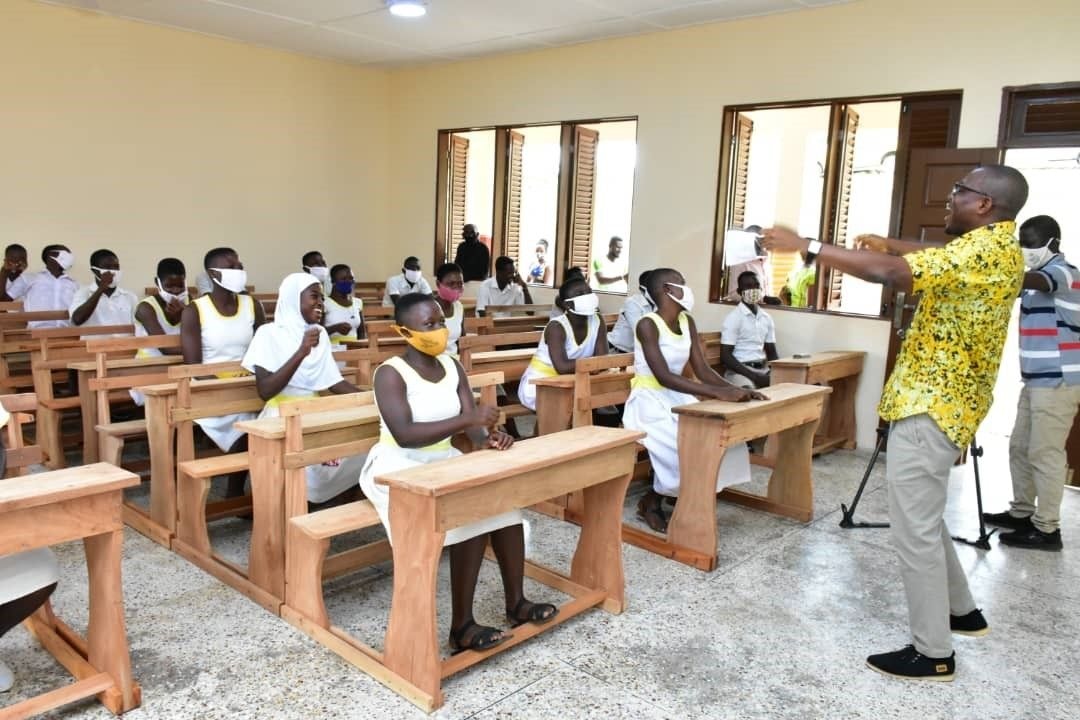 Over 420 school children benefit from MTN Foundation’s classroom block at New Mangoase