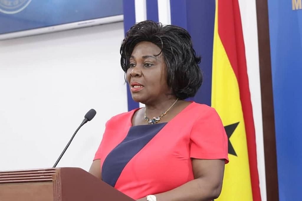 Cecilia Abena Dapaah under arrest
