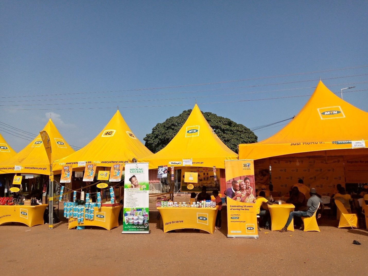 MTN organises exhibition fair in Tamale