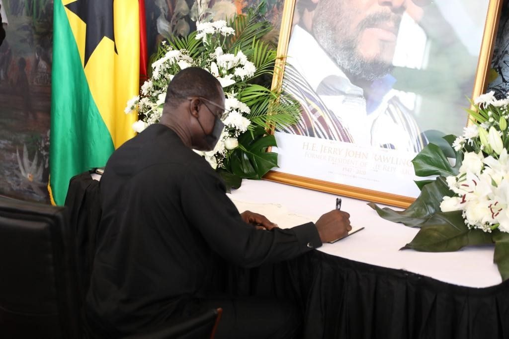 Dr Agyapong eulogises Rawlings —says he was fair, firm & principled