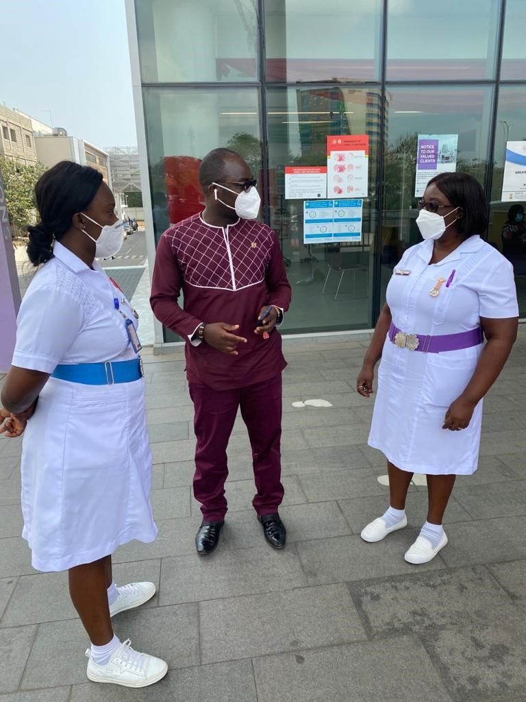 Vodafone Foundation donates PPE to Accra Regional Hospital during Christmas  