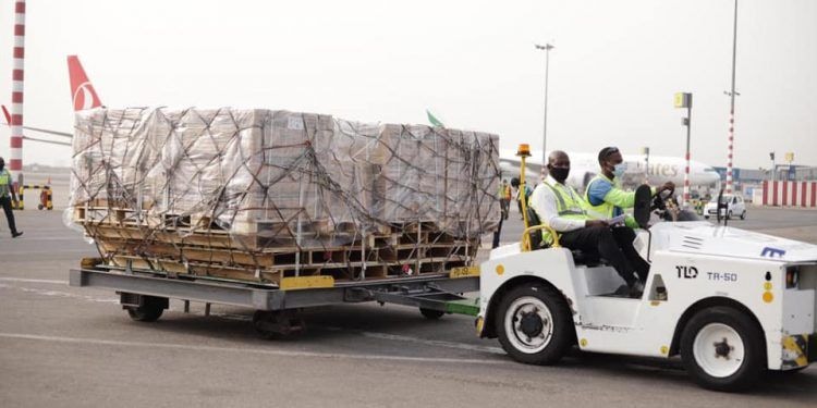 Ghana receives 600,000 doses of COVID-19 vaccine