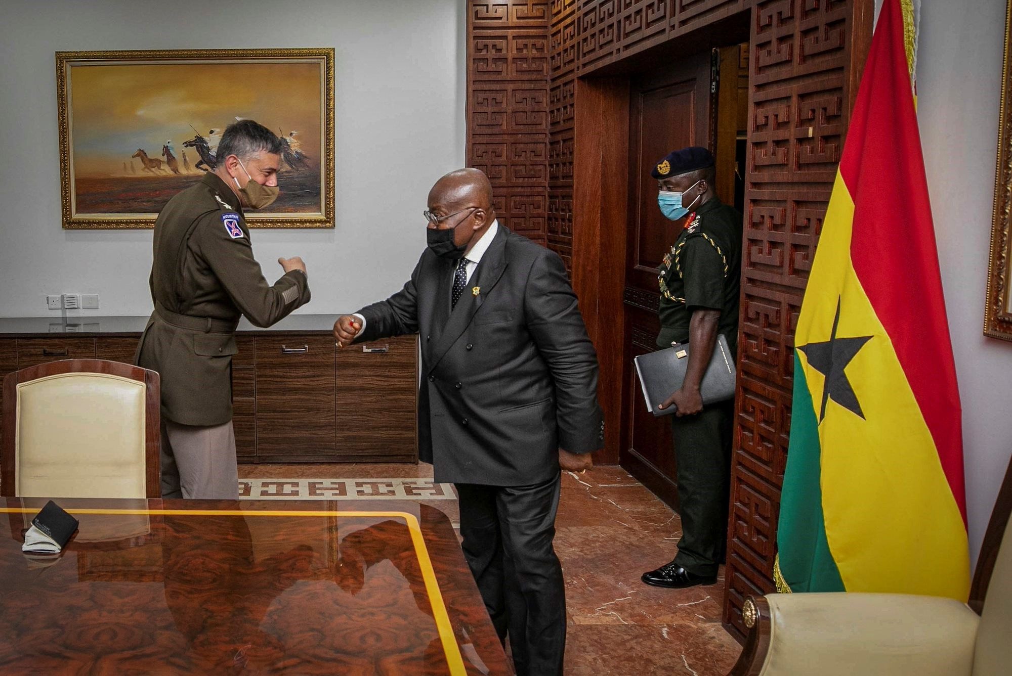 AFRICOM Commander visit highlights U.S. support for joint security cooperation
