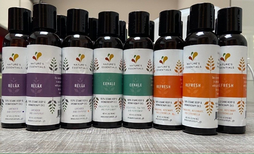 Nature’s Essentials using organic oils for health remedies