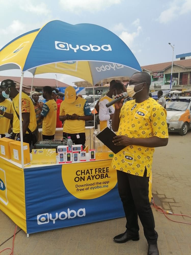 MTN organises forum at Kasoa New Market