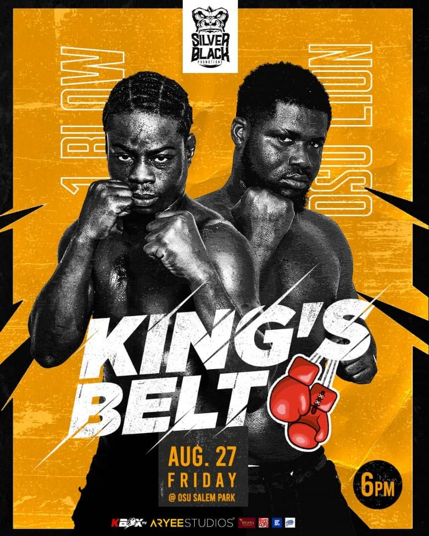 Silver Black Promotions holds boxing bout dubbed 'Kings Belt' to commemorate Homowo