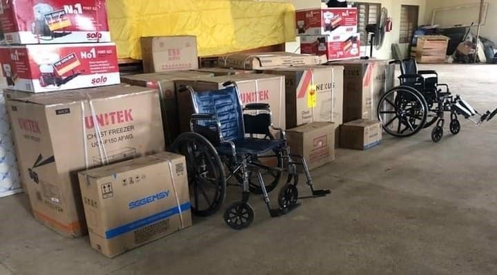 PWDs receive support from Akrofuom District Assembly