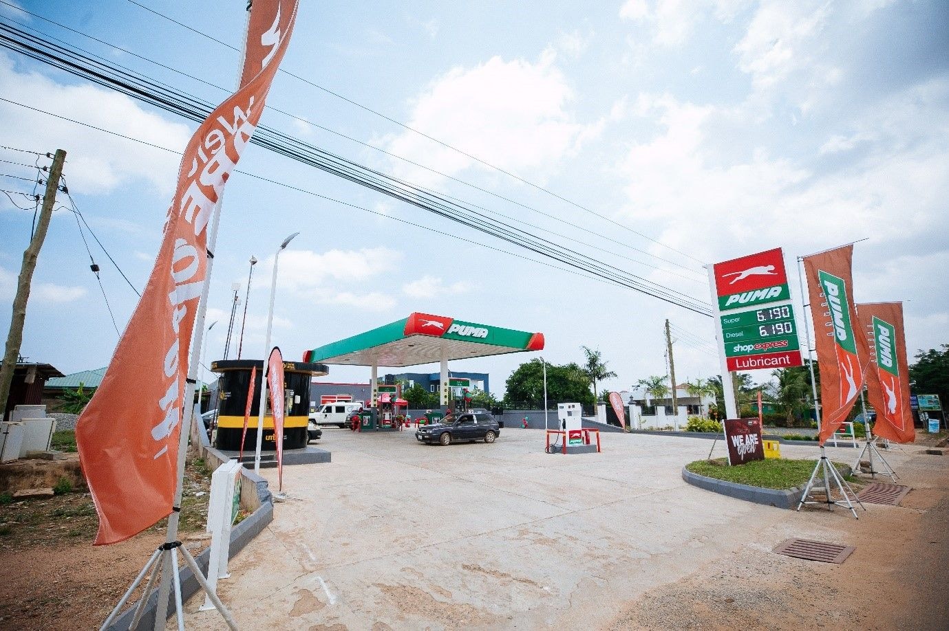 Puma Energy opens on Pantang Road