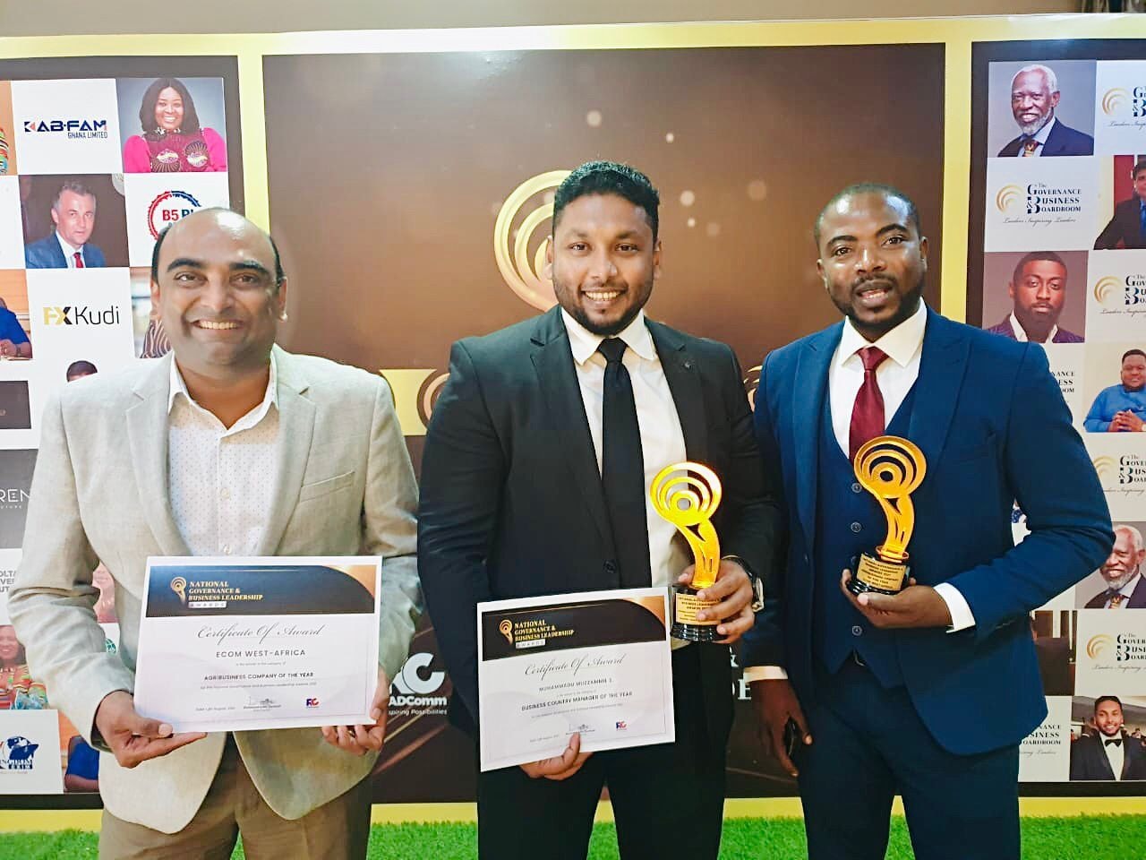 ECOM wins two at maiden National Governance and Business Leadership Awards