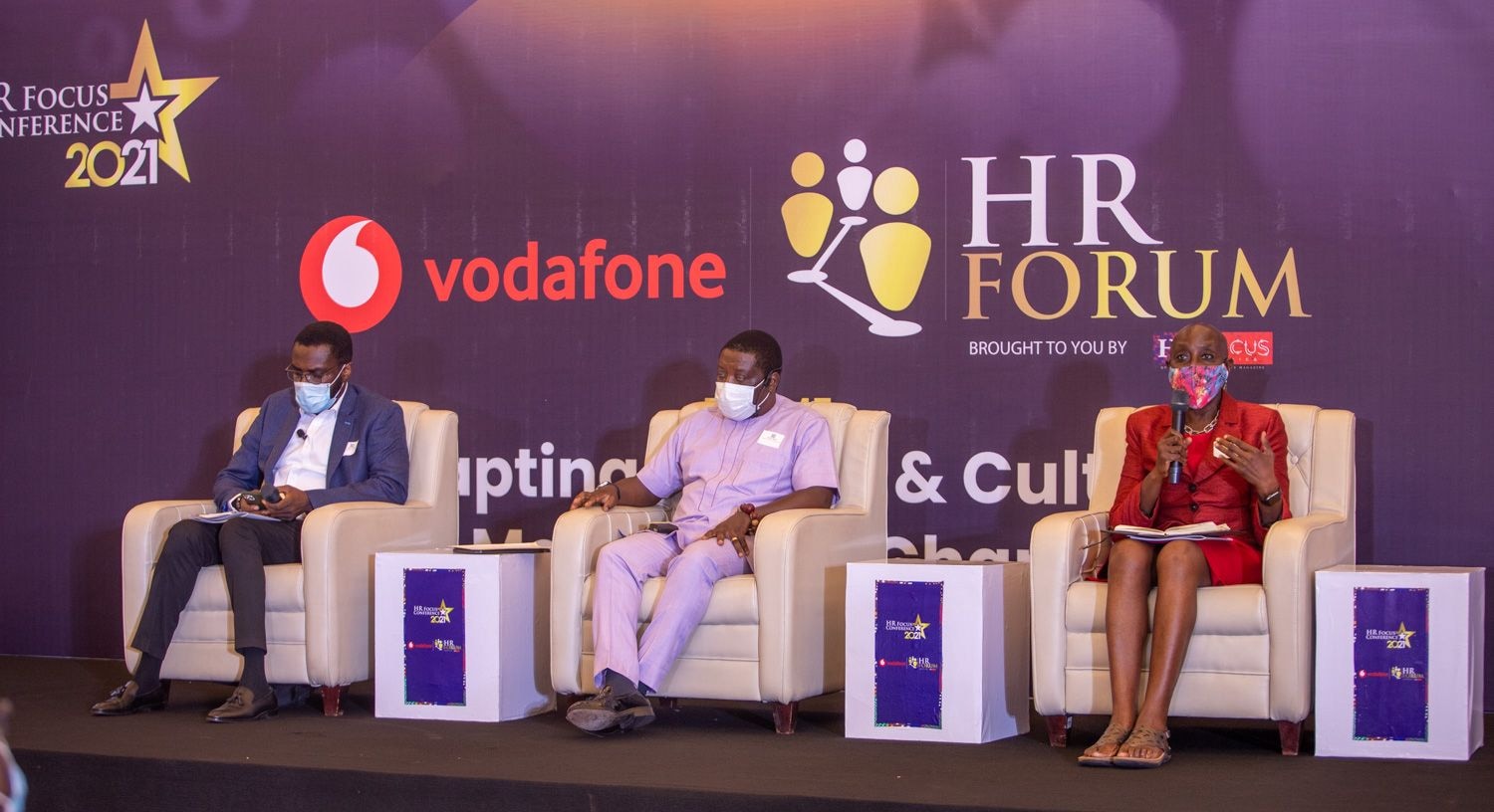 Telecommunications Giant Vodafone Ghana partners with HR Focus Africa to organize the Vodafone HR Forum 2021