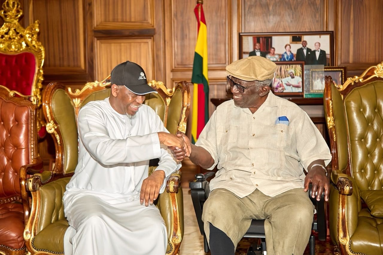EFF-Gambia leader visits ex-Ghanaian president Kufuor for counsel