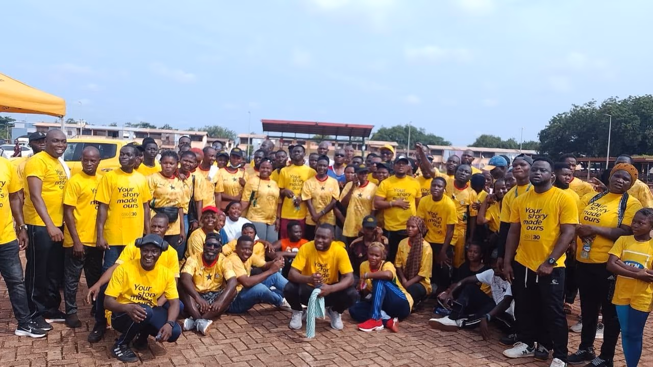 MTN promotes fitness, eye health in Tamale