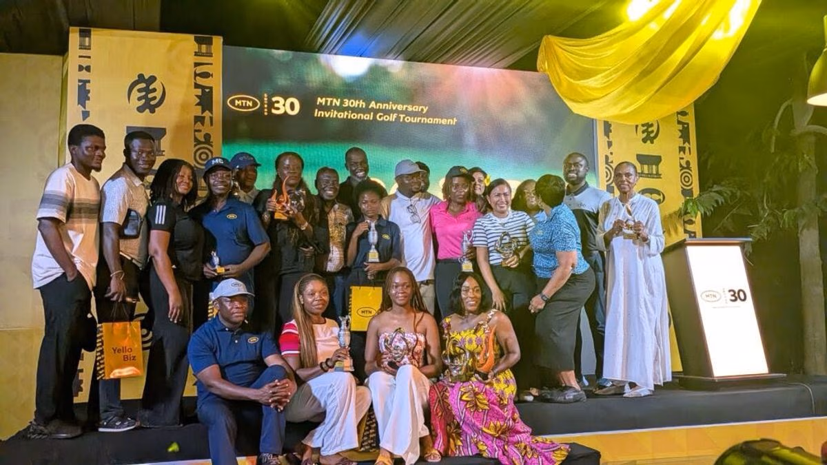 Duvor, Afi, Mireku Jnr shine as MTN celebrates 30 years with golf spectacle
