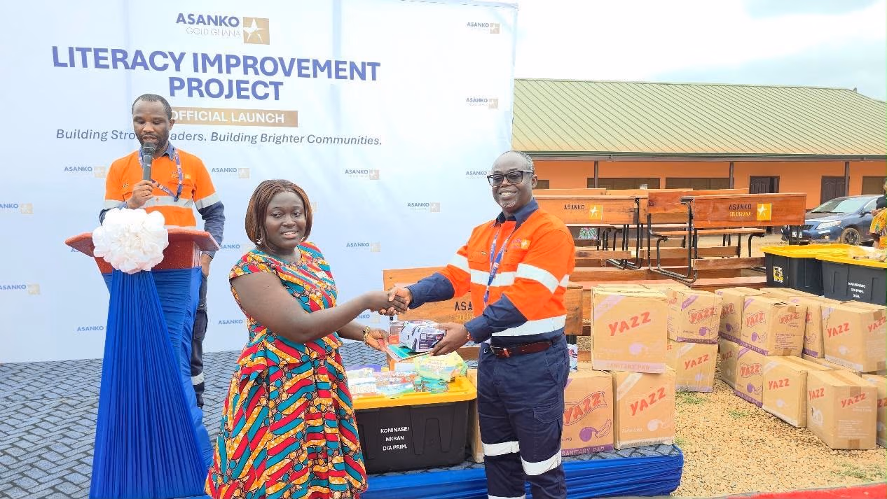 Asanko Gold rolls out Literacy Improvement Project for schools in Amansie districts