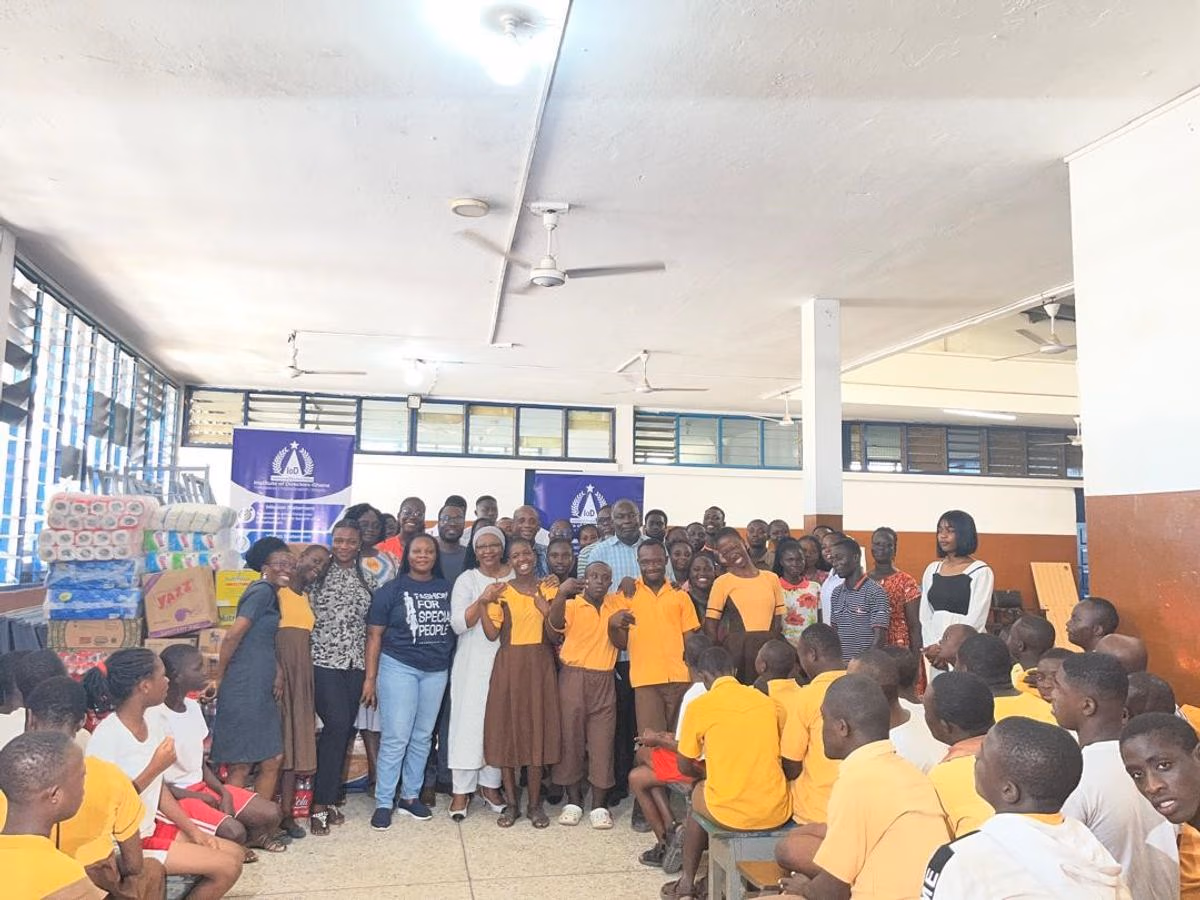 IoD-Gh renews commitment to Dzorwulu Special School with yearly donation