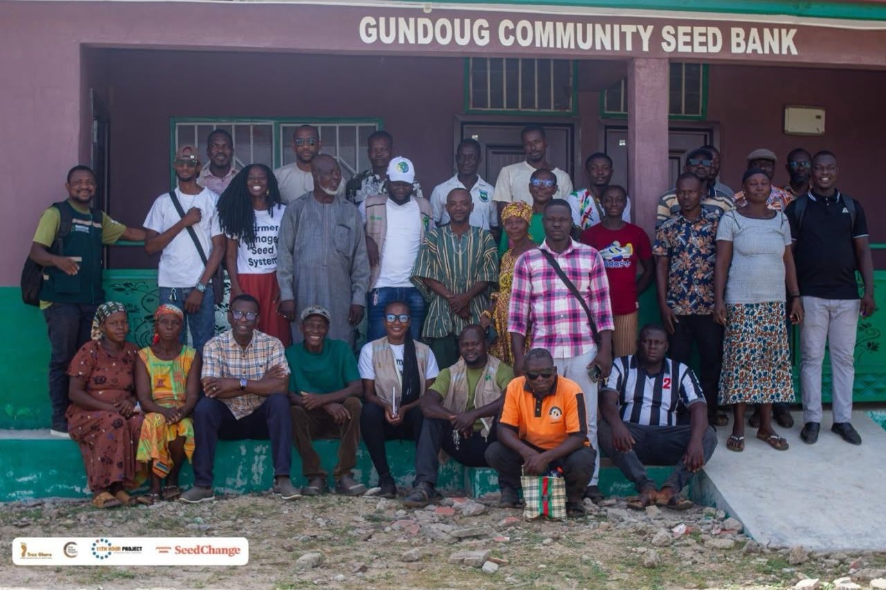 MoFA challenges Gundoug farmers to strengthen community seed system