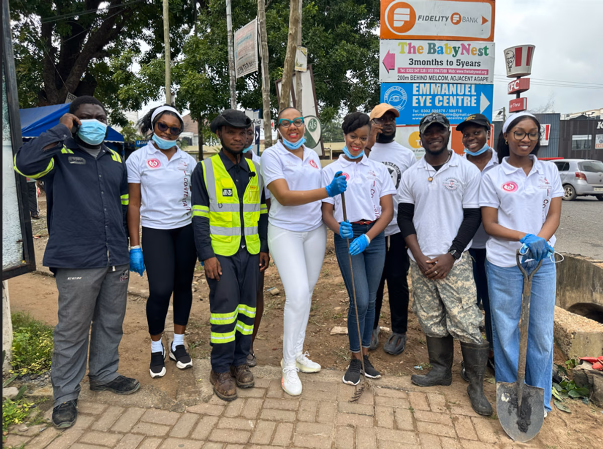 Miss Ghana 2026 contestants join Bus Stop Boys, BOST Energies to support National Clean-Up Exercise