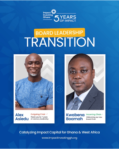 Kwabena Boamah appointed Board Chair of IIGh