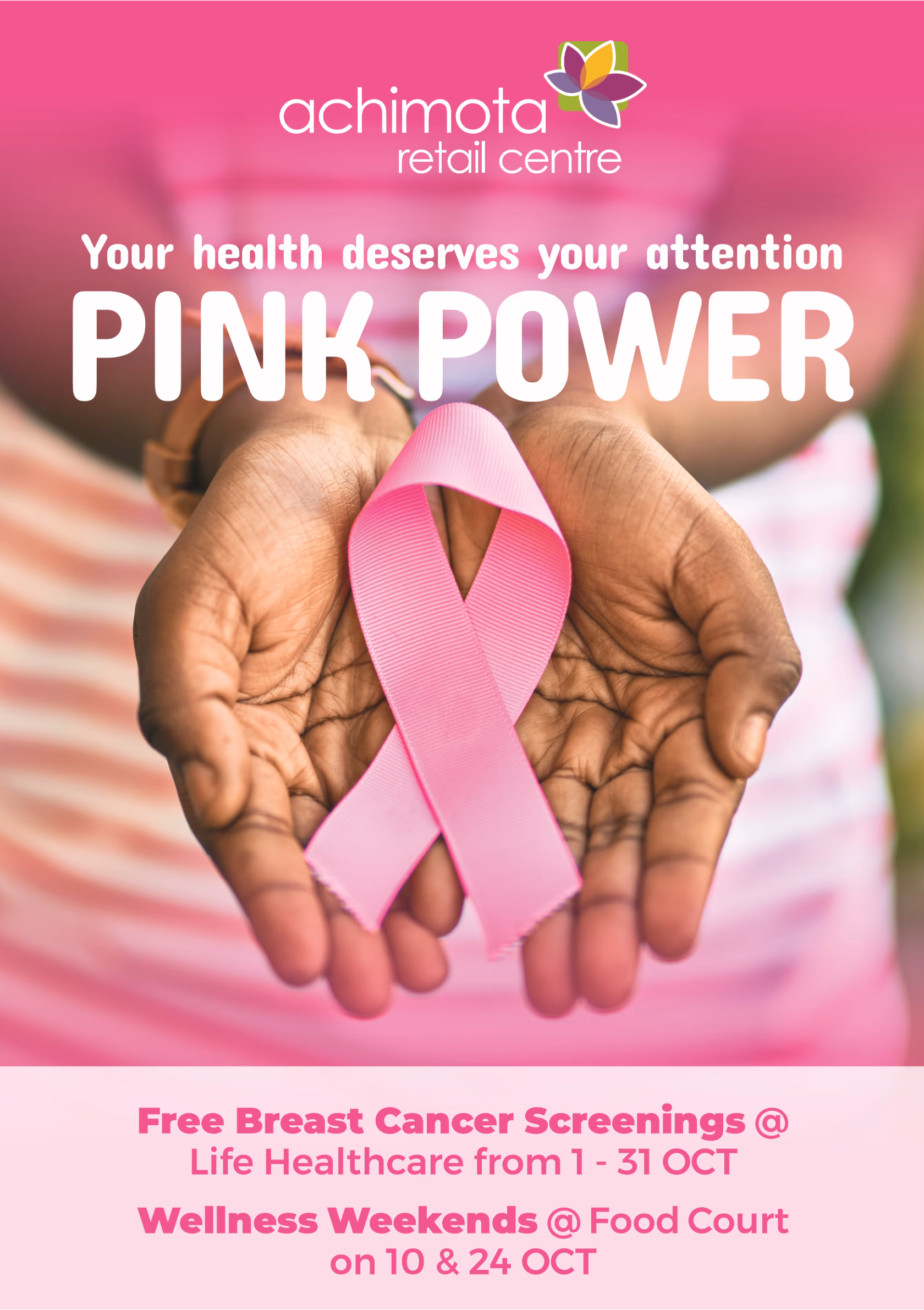 ARC goes pink this October with ‘pink power’ breast cancer campaign