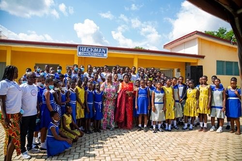 CouldYou? teams up with other NGOs to distribute menstrual cups to school girls at Jumapo