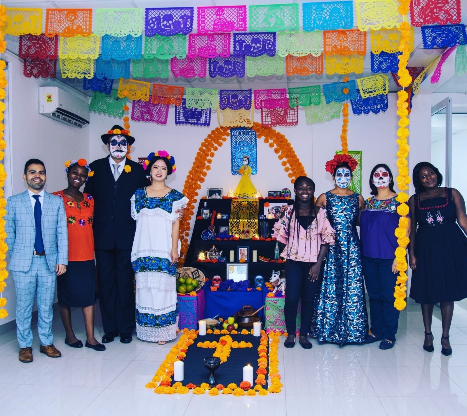 Mexican embassy celebrates Día De Muertos (Day of the Dead)
