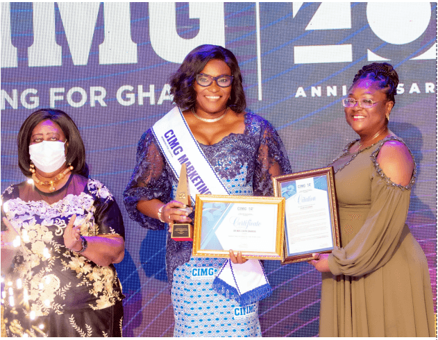 Edith Dankwa is CIMG Marketing Woman of the Year 2020