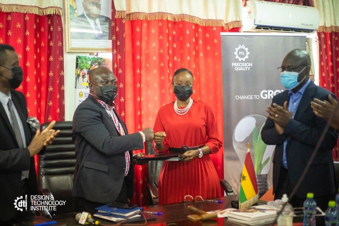 Design and Technology Institute signs MoU with Takoradi Technical University