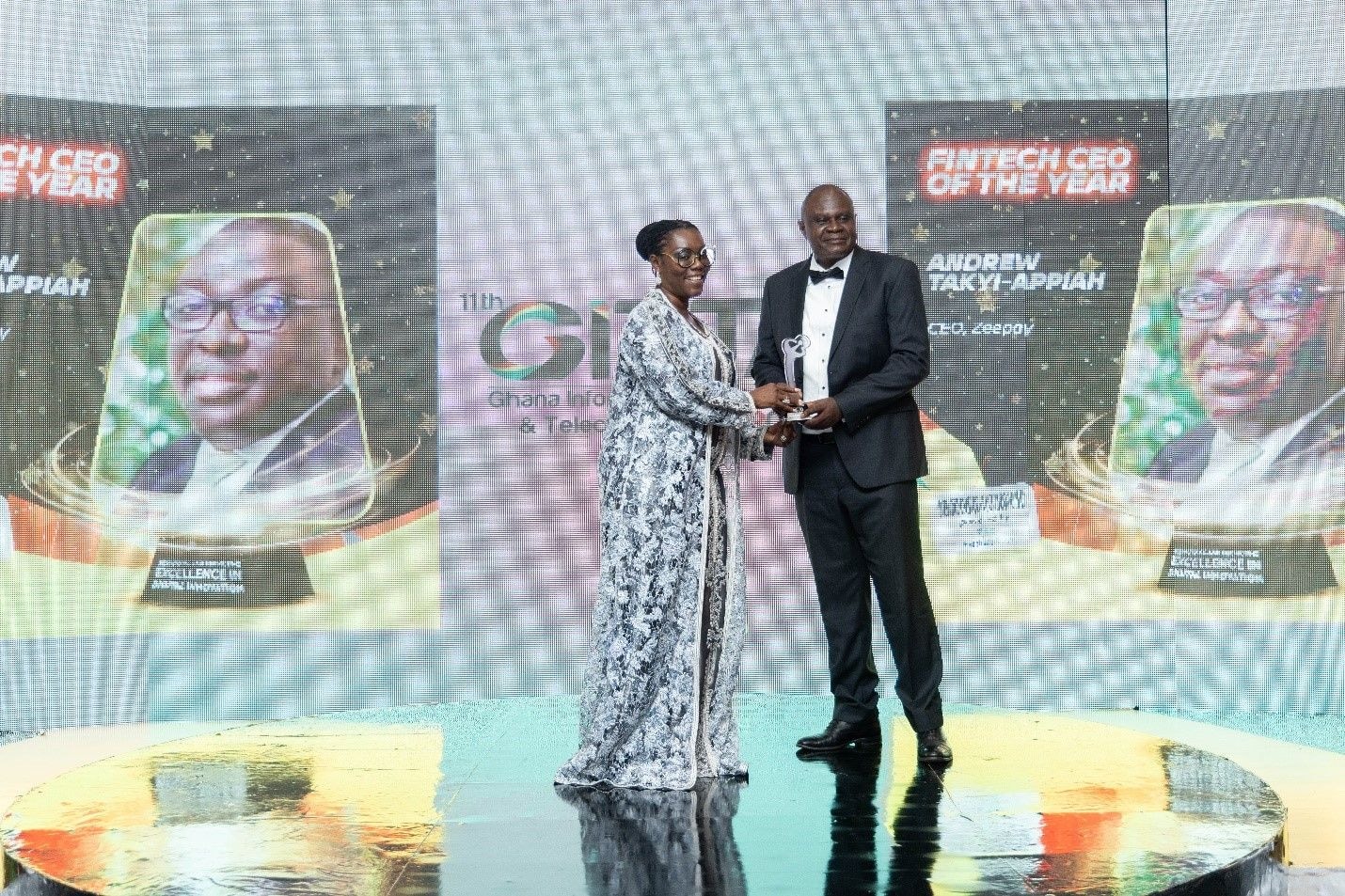Zeepay sweeps three awards in one night