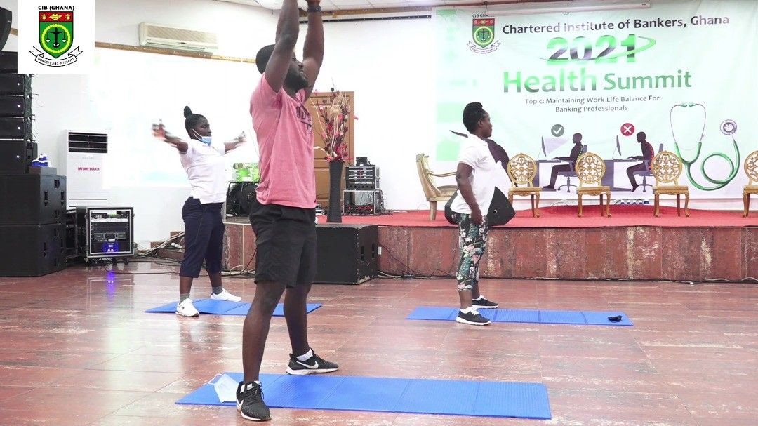 CIB holds health summit toward maintaining work-life balance