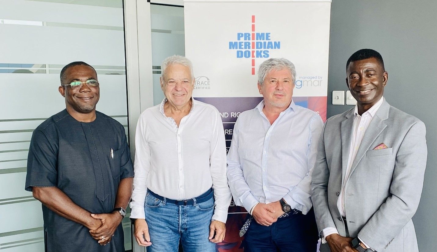 Prime Meridian Docks and Manteniship Spain S.L sign repair and maintenance deal