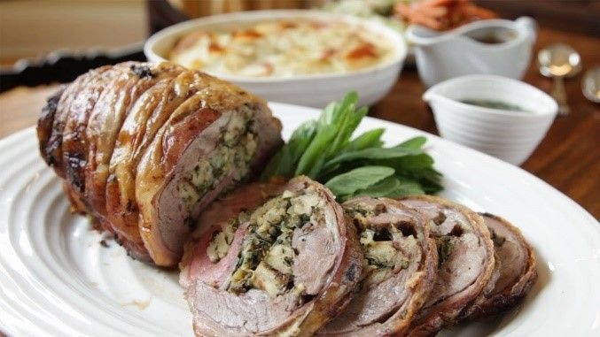 Recipes with Dainess Chef’s School: Roast Stuffed Shoulder of Lamb