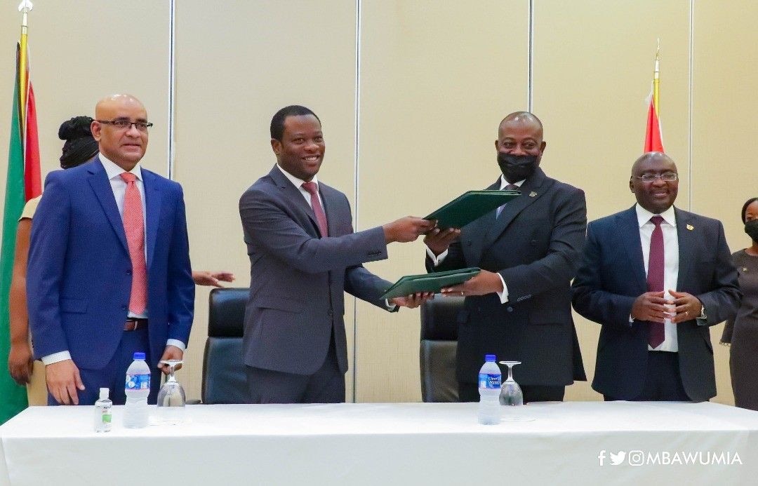 Ghana, Guyana sign strategic partnership agreement