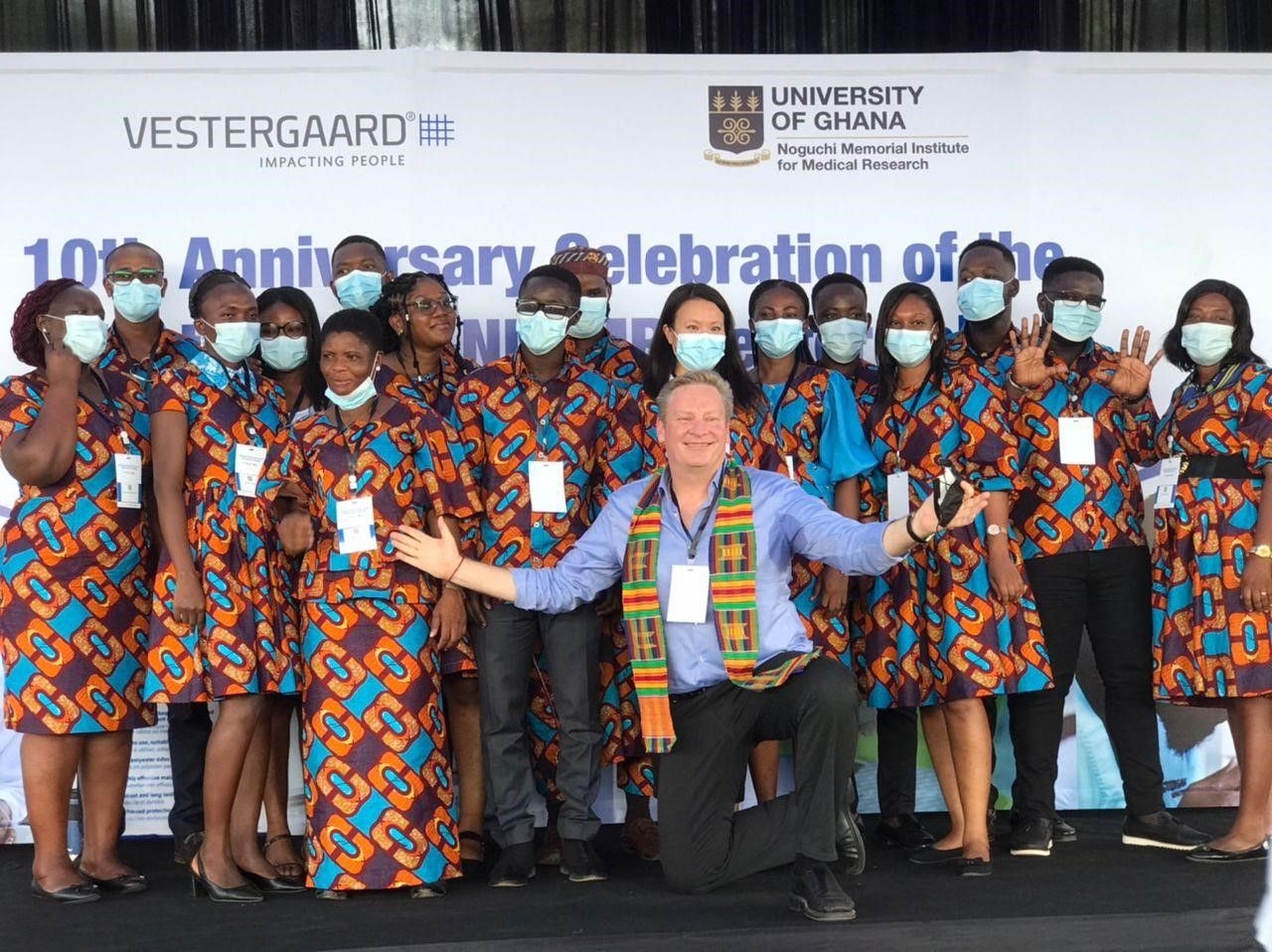 Vestergaard, Noguchi mark 10 years of partnership in the fight against malaria