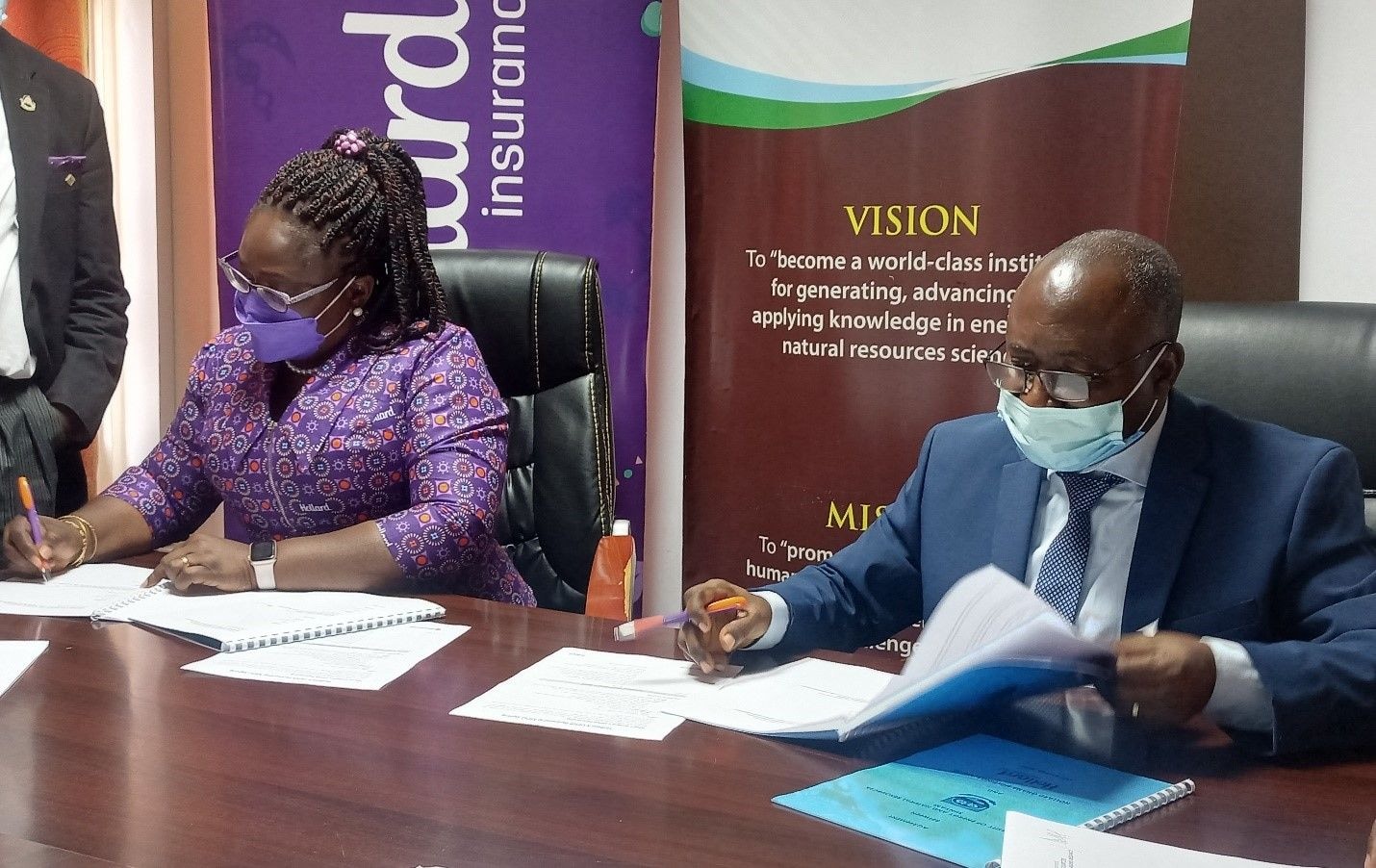 Hollard Insurance signs MoU with Energy University to support students