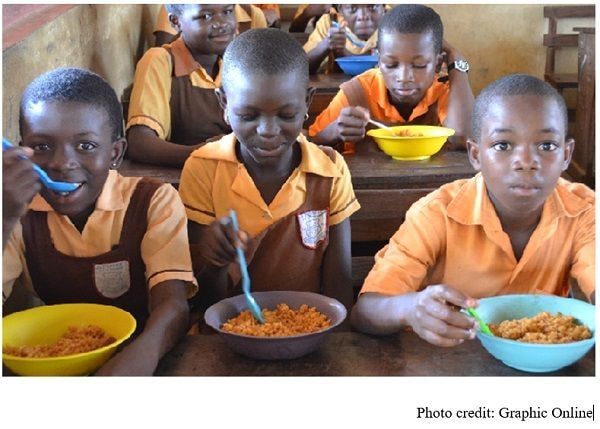 School feeding grant still GH¢1 per plate