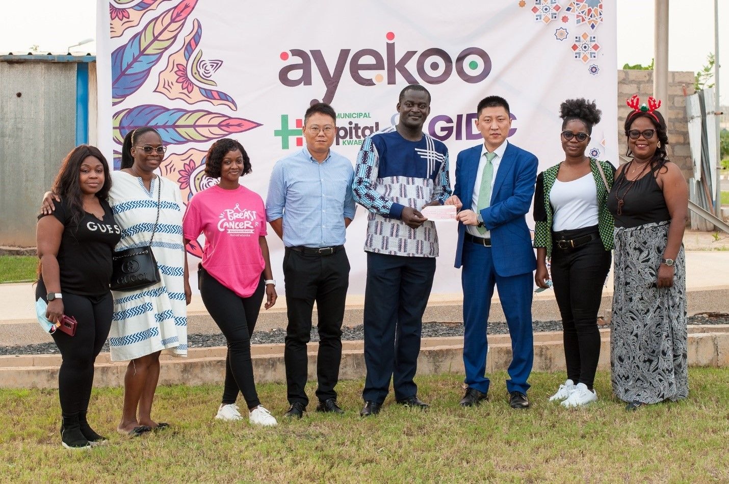 Ghana Chinese Enterprises Chamber of Commerce supports Ga East Municipal Hospital
