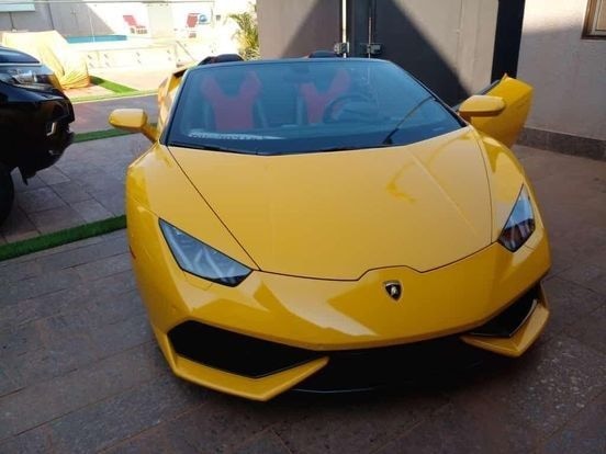 Behind the Lamborghini Gallardo
