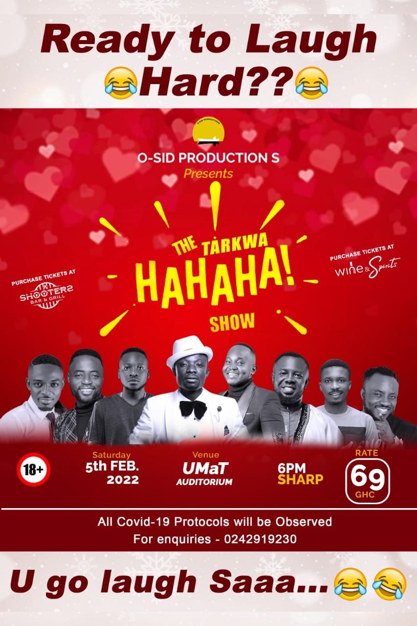 The Hahaha Show prepared to thrill patrons at Tarkwa