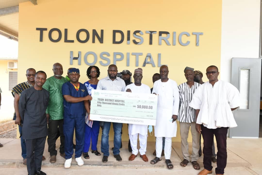 ADB donates GH¢50,000 to support Tolon District Hospital