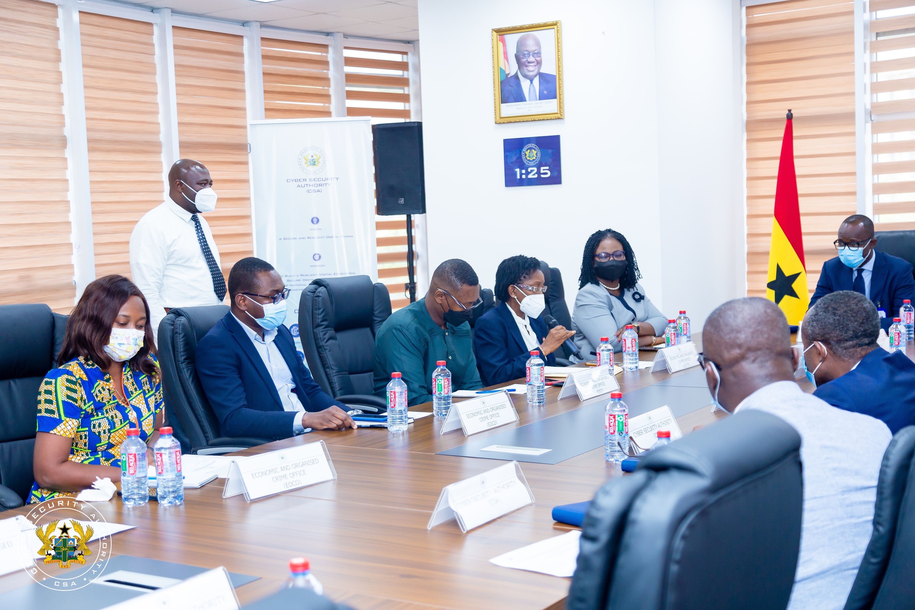 CSA, EOCO pledge to collaborate to ensure secure, resilient digital Ghana