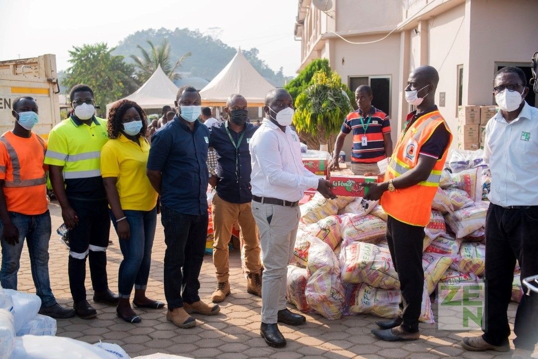 ZEN Petroleum supports victims of Bogoso explosion