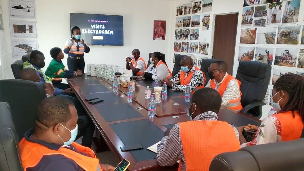 Ada West District Assembly welcomes development efforts of Electrochem Ghana