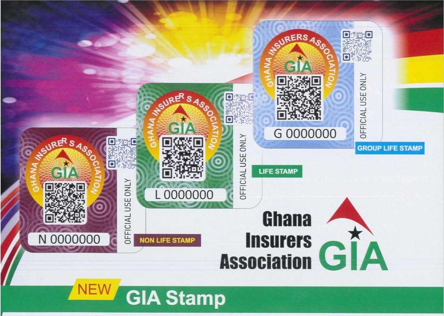 GIA new stamps out