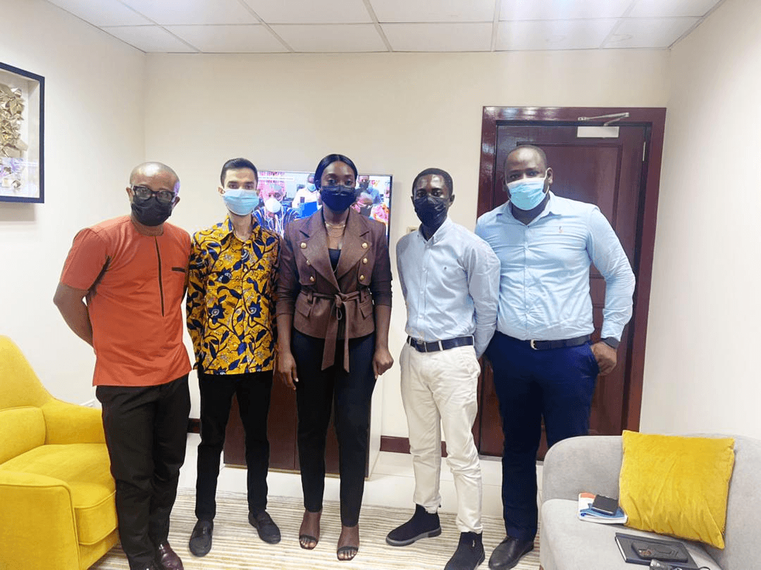 Executives of Mohinani Group pay courtesy call on Dakoa Newman