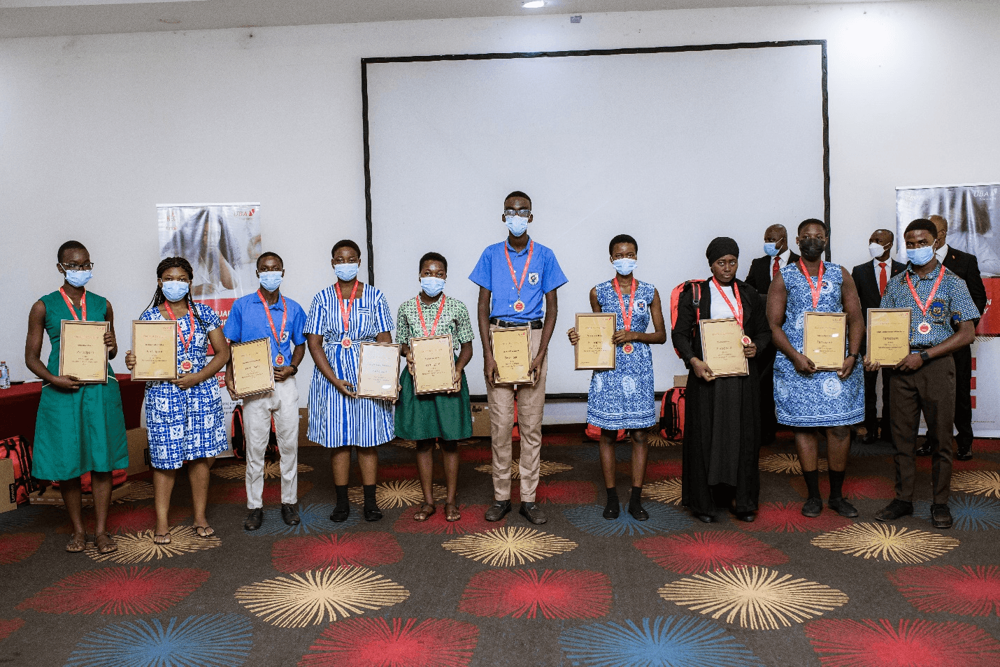 US$10,000 education grant presented to winners of UBA essay writing competition