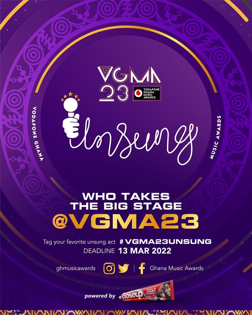 VGMA23 UNSUNG: call for entries begins!!!!