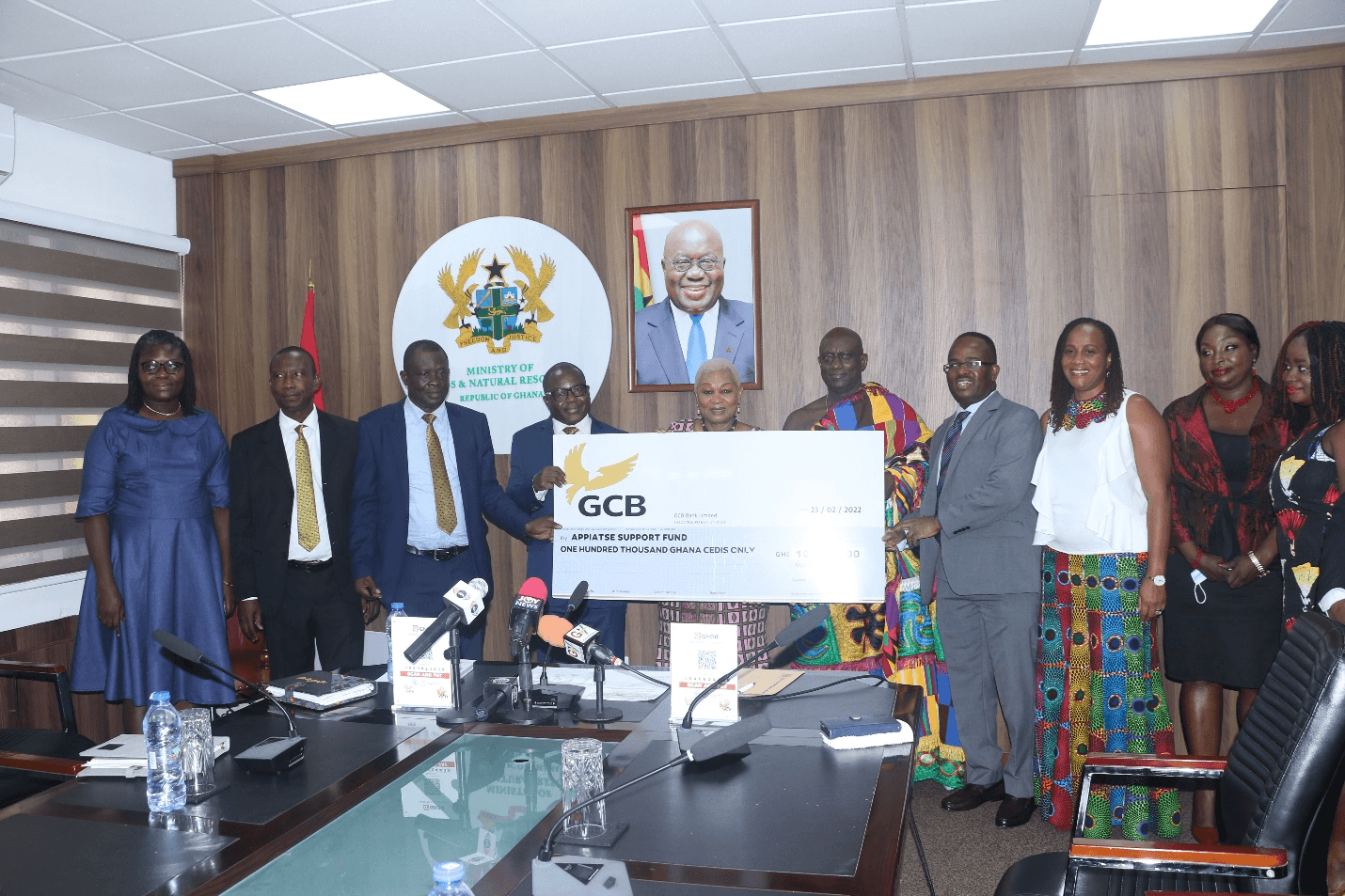 GCB donates GH¢100,000 to Appiatse Support Fund