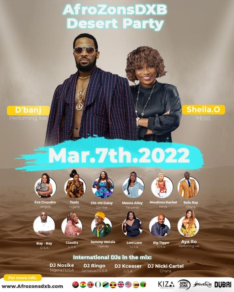 AfroZons Dubai Soundoff set to kick off today, ends March 9