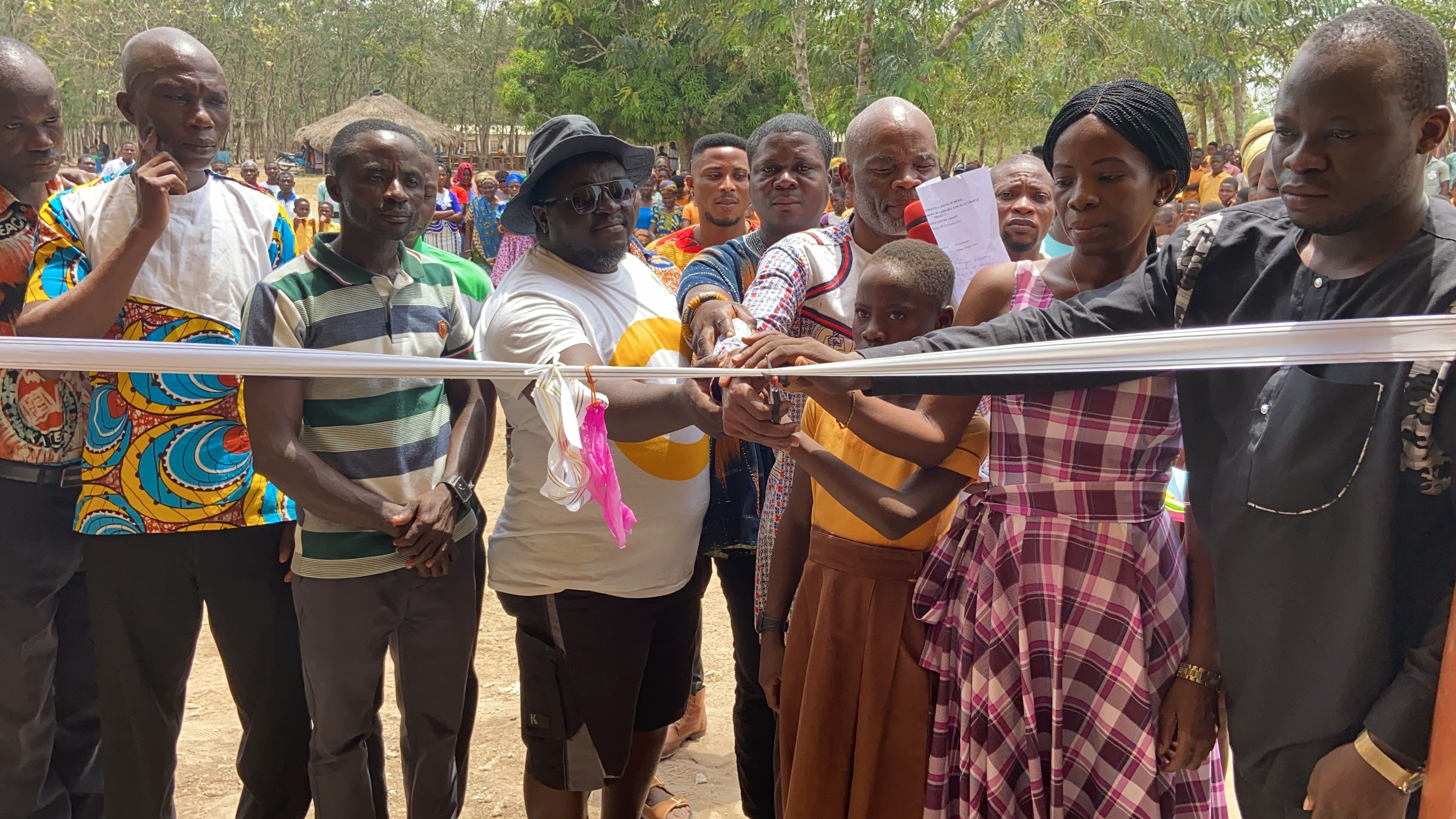 NGO supports Mafi-Wudzrolo D/A Basic school to construct a Modern Library, Store and Playground