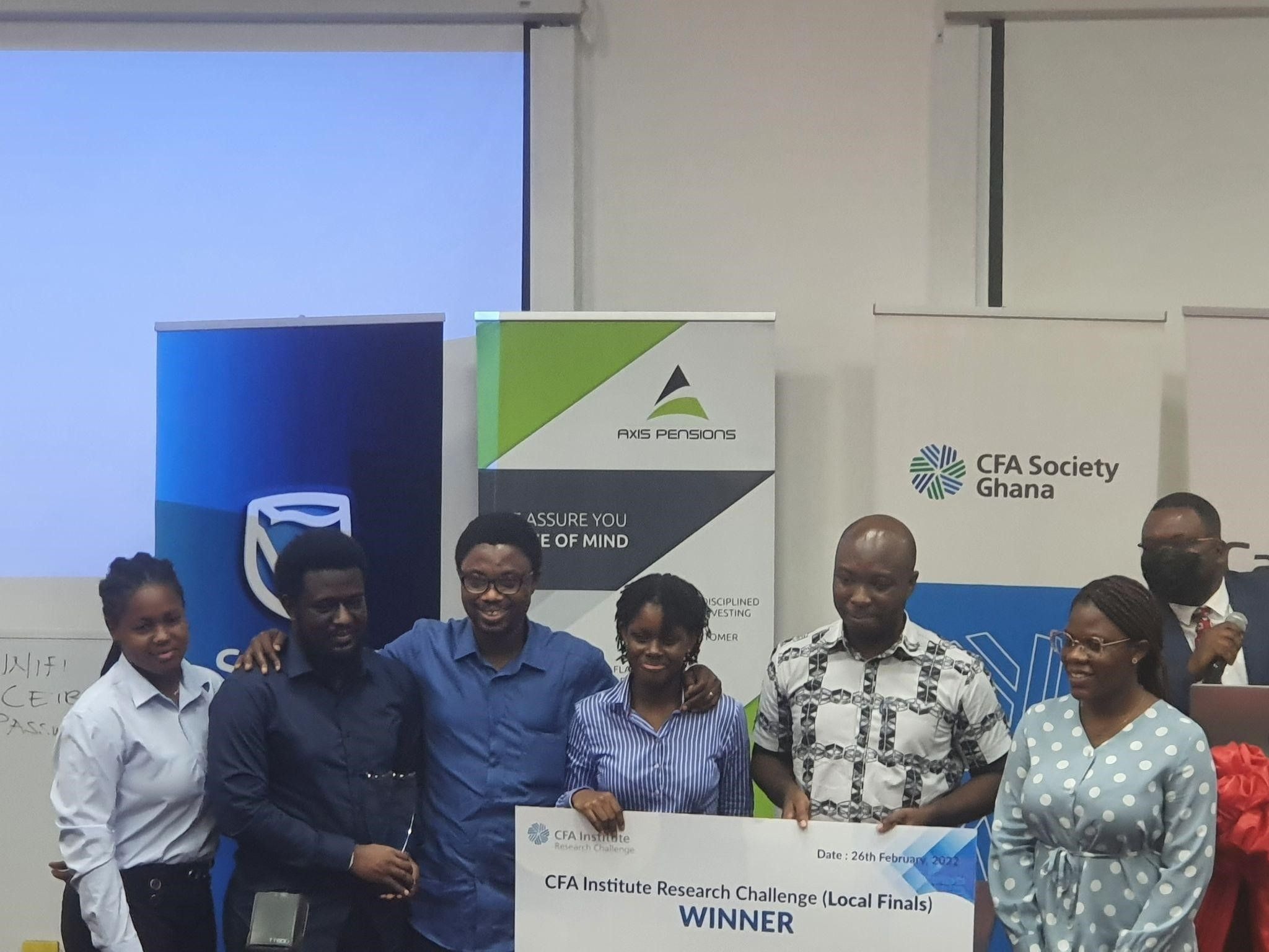 Ashesi tops them all at inaugural CFA Society Research Challenge